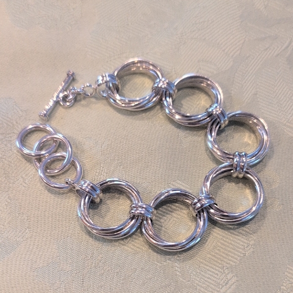 Silpada Sterling Silver Bracelet Retired - Picture 1 of 3